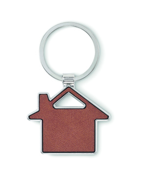 Logotrade promotional items photo of: House shaped key ring